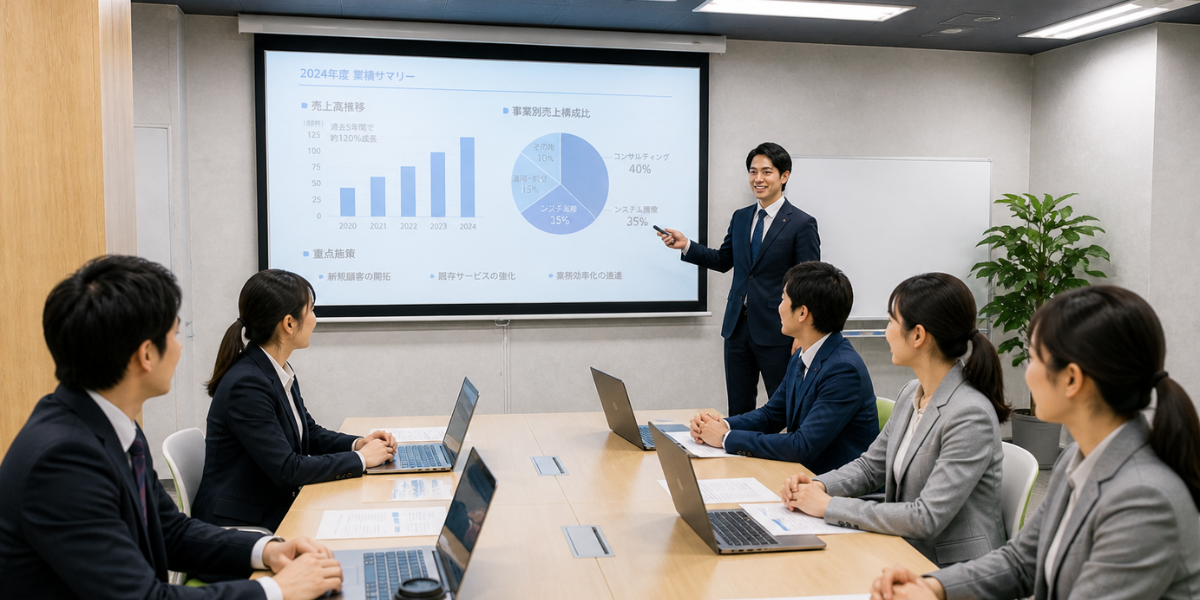 会議・プレゼンでの利用イメージ